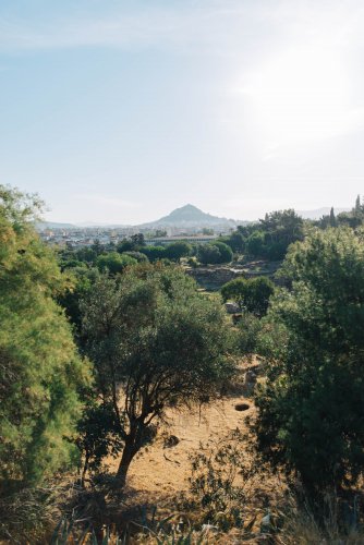 A view of Athens from Philopappou Hill