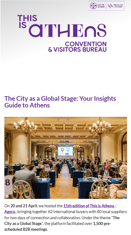 Newsletter  The City as a Global Stage Your Insights Guide to Athens
