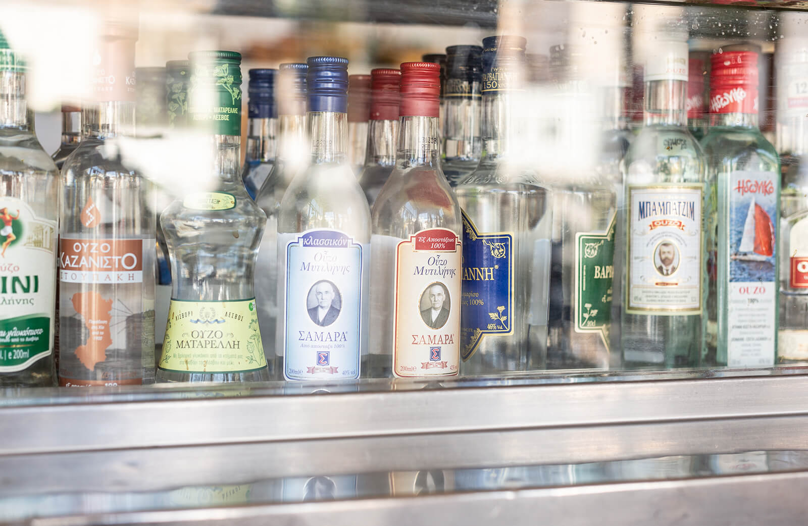 Try any of their 14 varieties of ouzo. | Photo: Manos Chatzikonstantis 