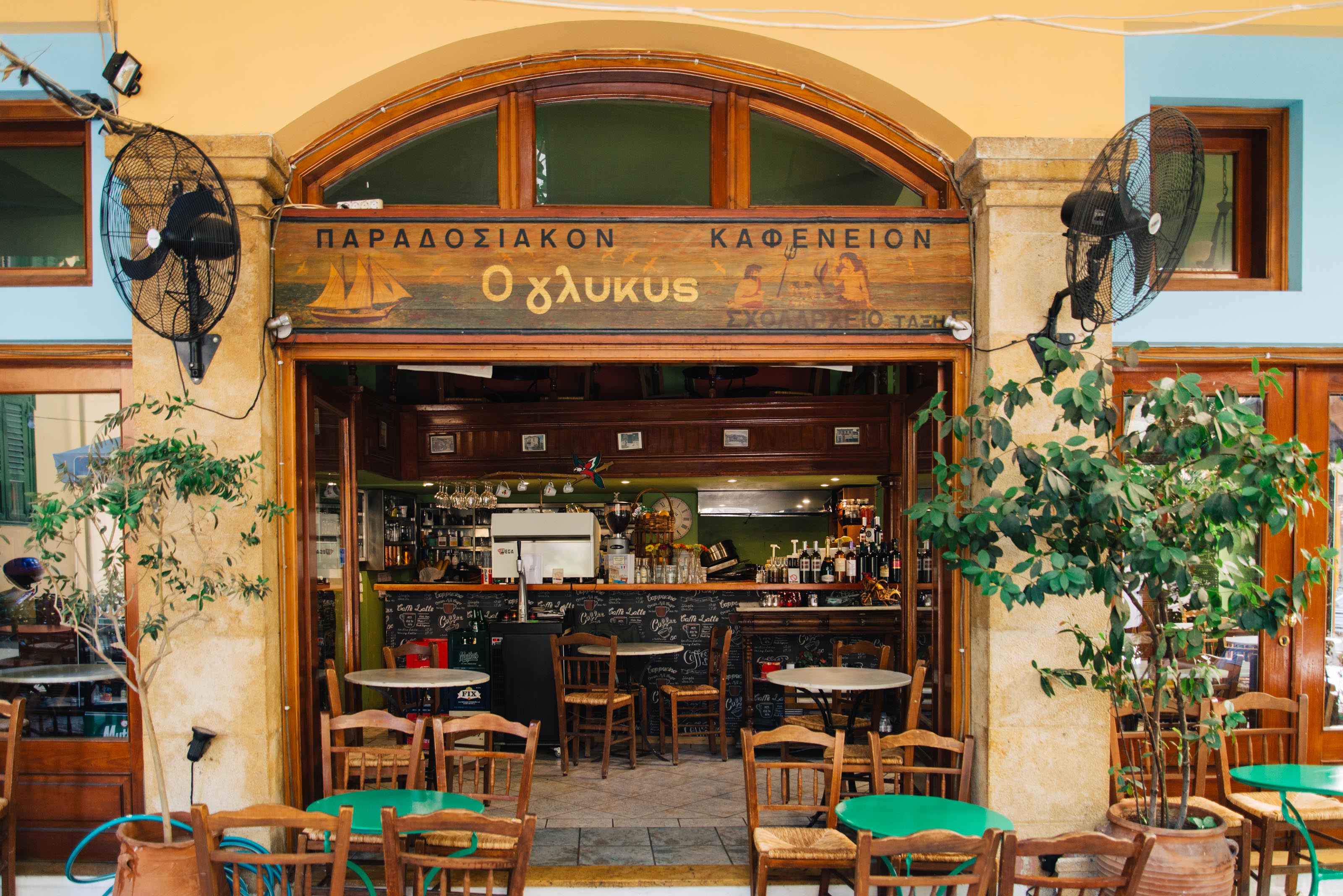 This kafeneio is a real time warp, one that you shouldn't miss. | Photo: Thomas Gravanis 