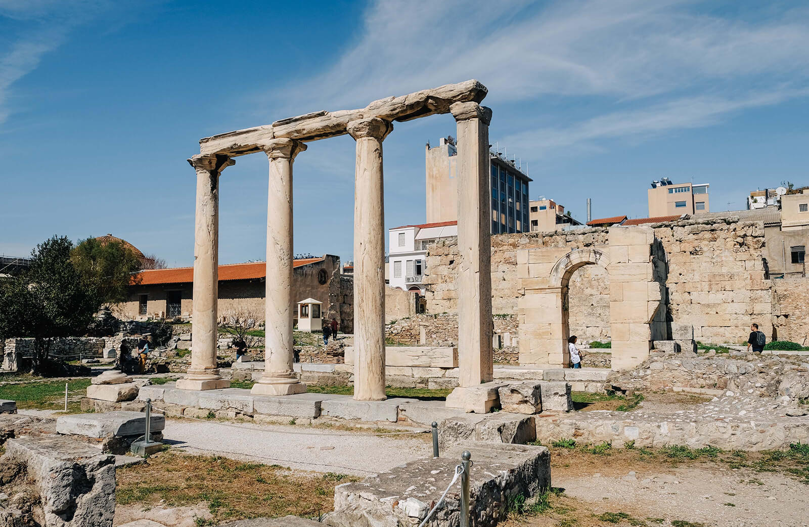 Megali Panagia ruins at Hadrian's Library. | Photo: Georgios Makkas 