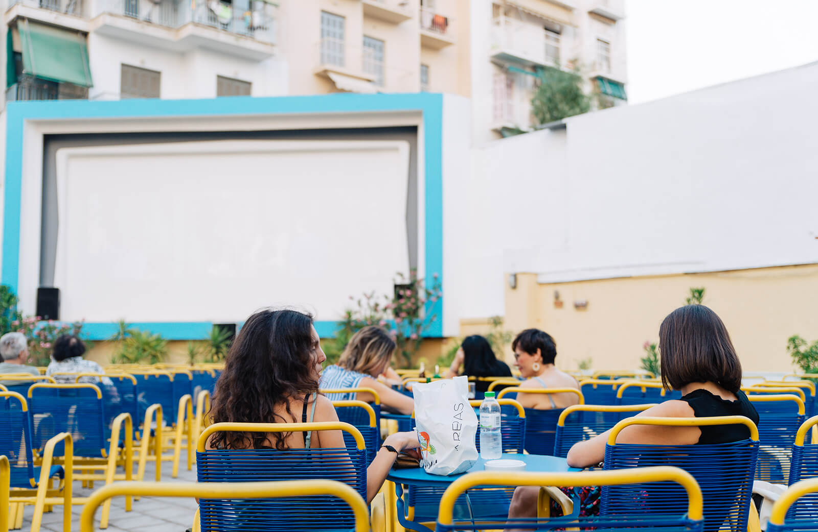 Hang out on the rooftop before the movie starts. | Photo: Thomas Gravanis 