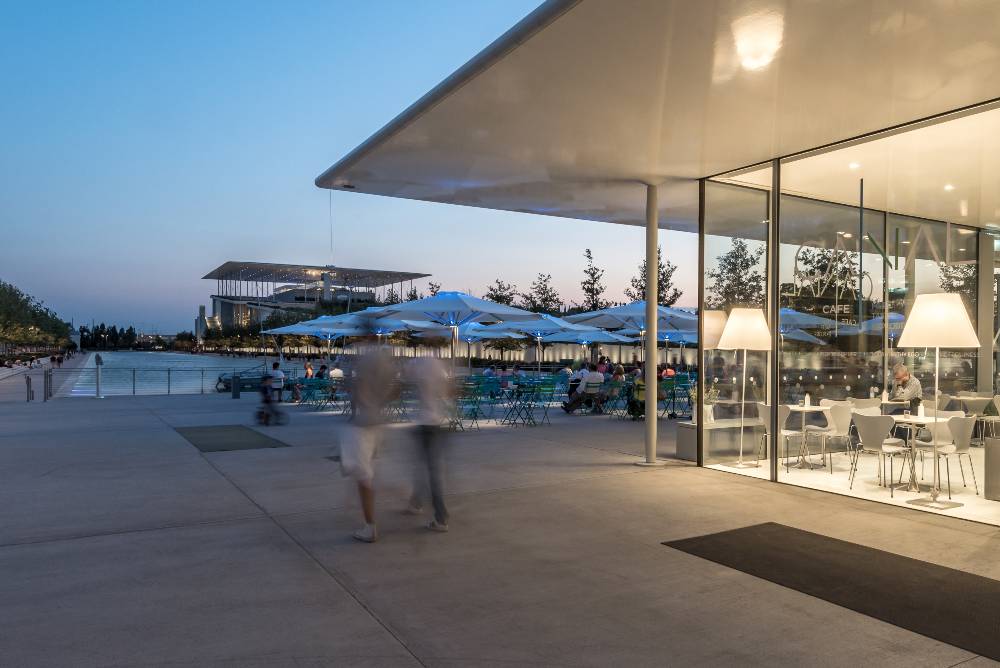 There's a lot to take in at the SNFCC. Like the view from the Canal Café. | Courtesy: Canal Café 