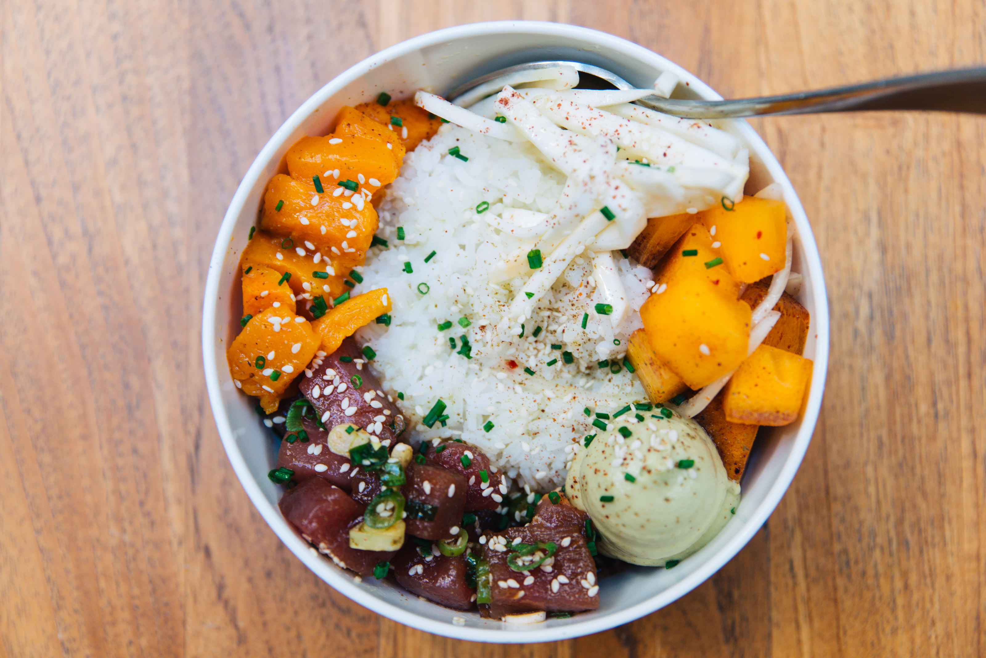 Not all poke bowls are for sharing. | Photo: Thomas Gravanis 