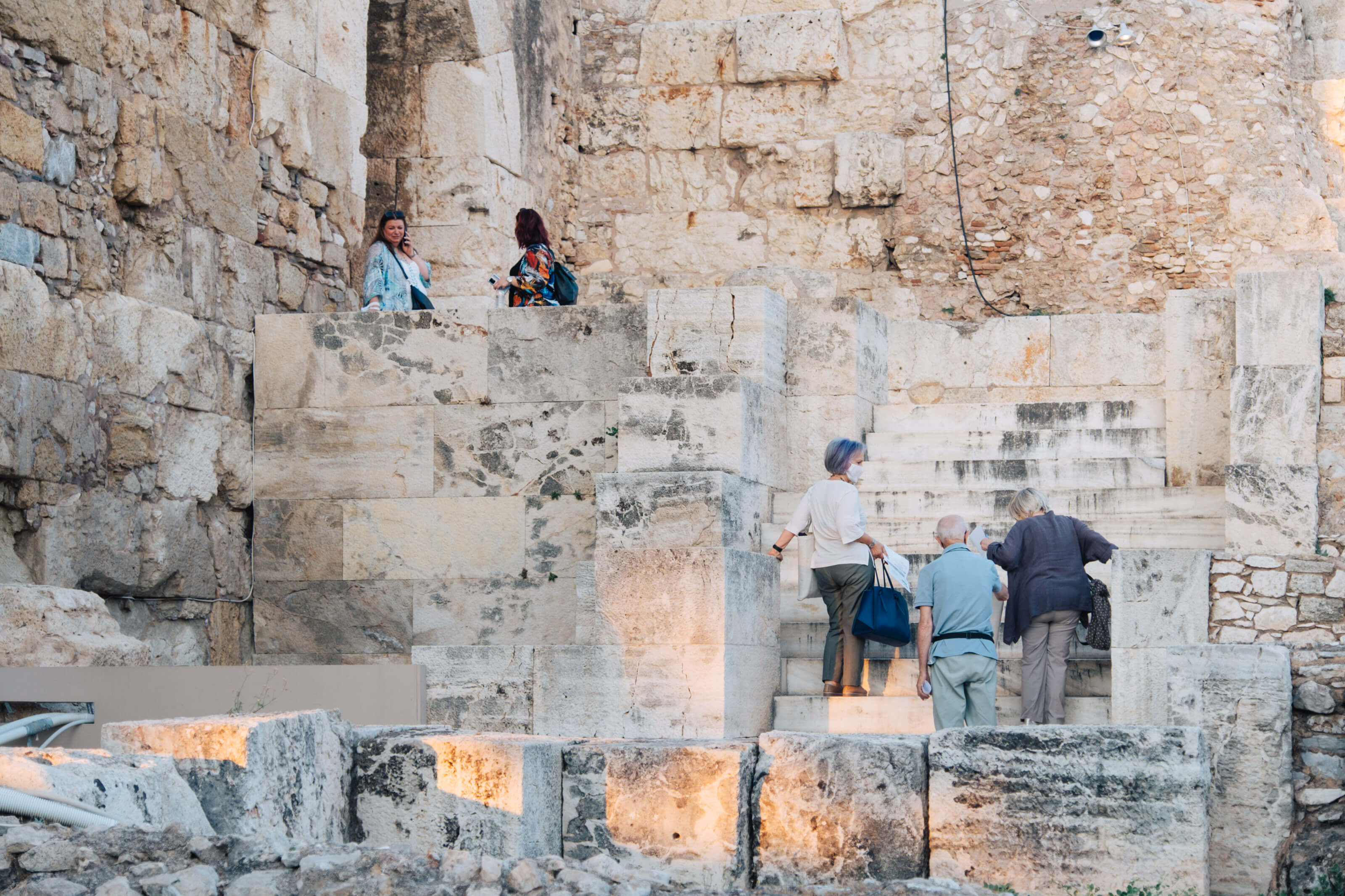 Climb the same stone stairs Athenians did almost 2,000 years ago. | Photo: Georgios Makkas 