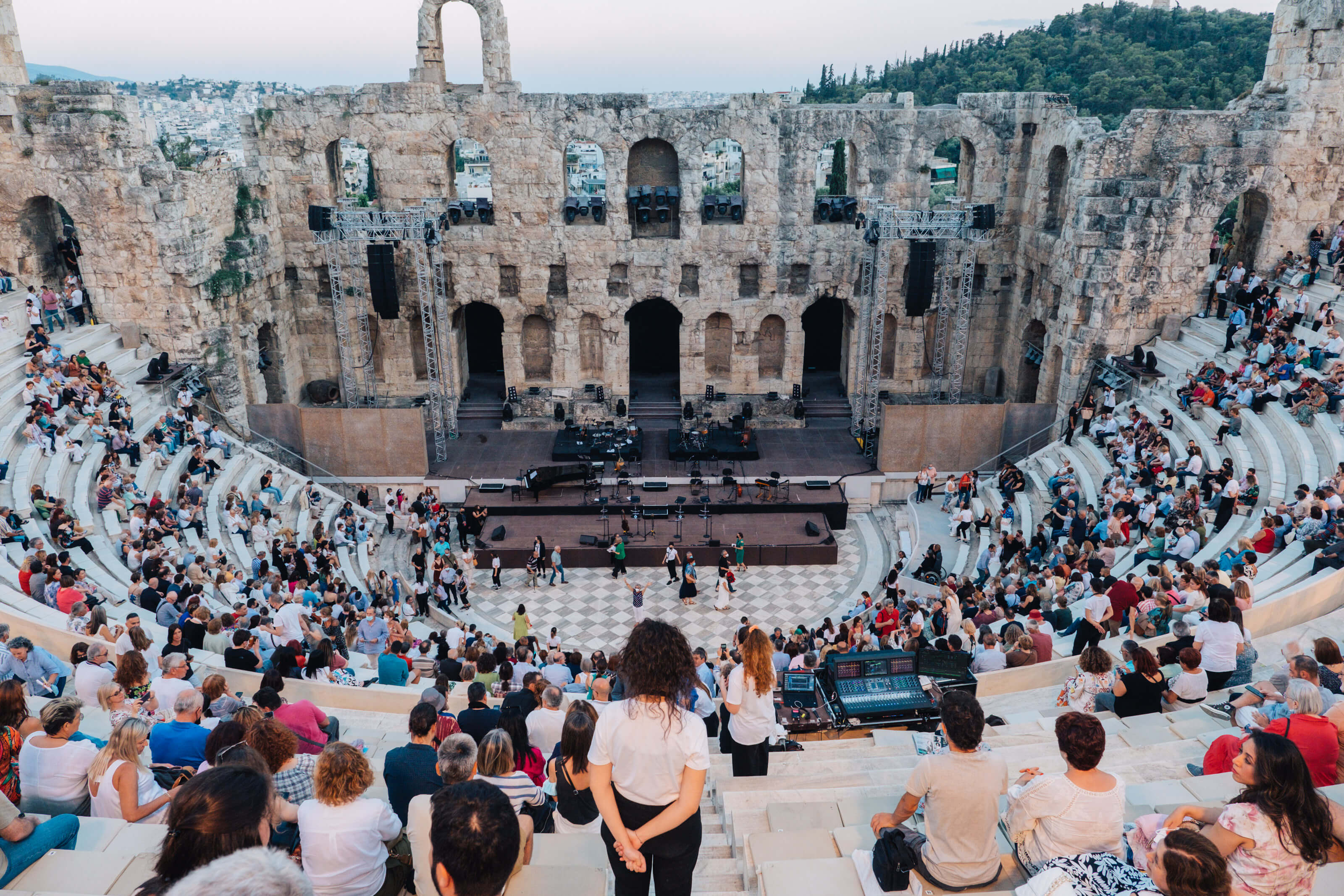 The theatre might get old, but this view never does. | Photo: Georgios Makkas 