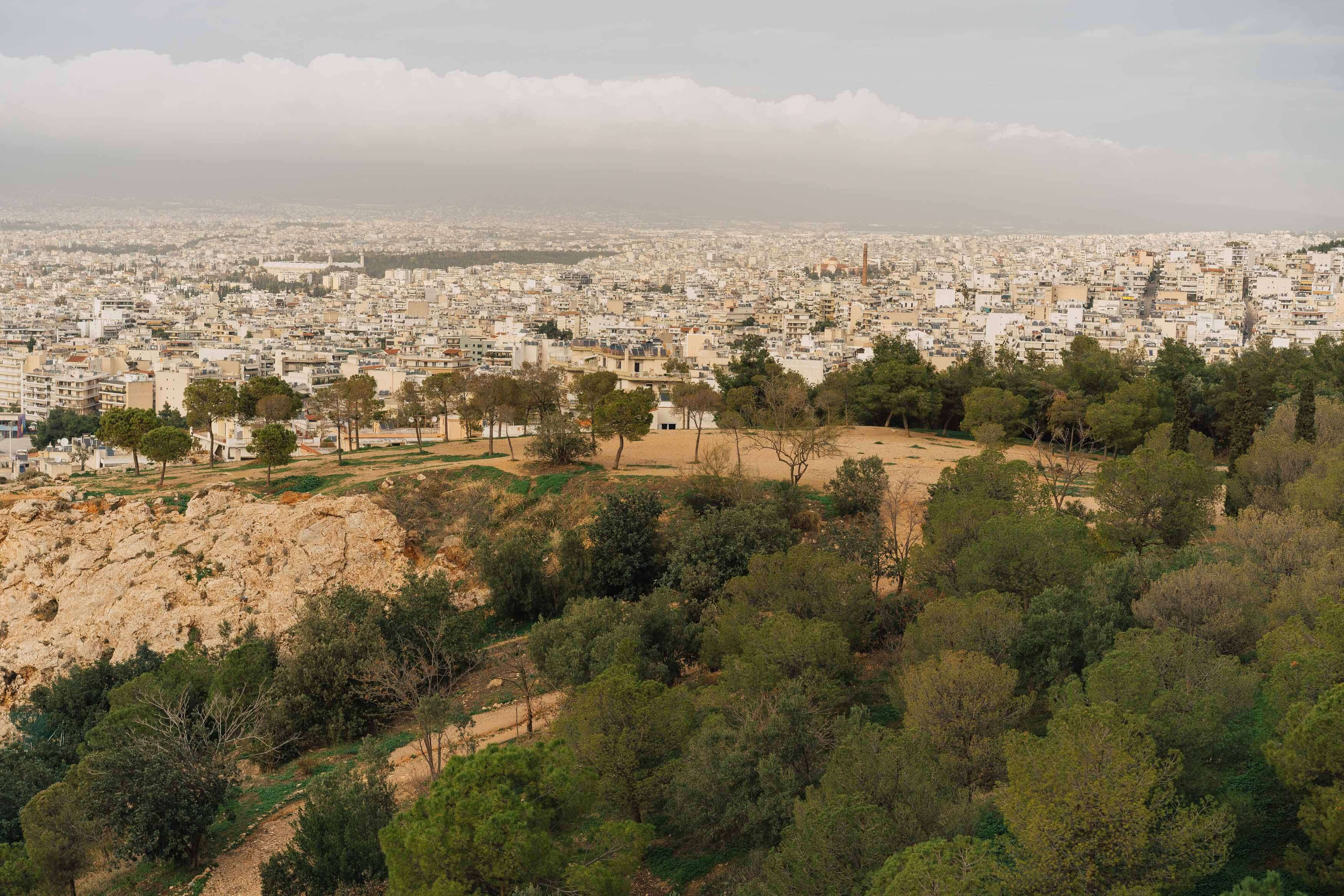 View of Athens from Elikonas Hill. | Photo: Orestis Seferoglou 
