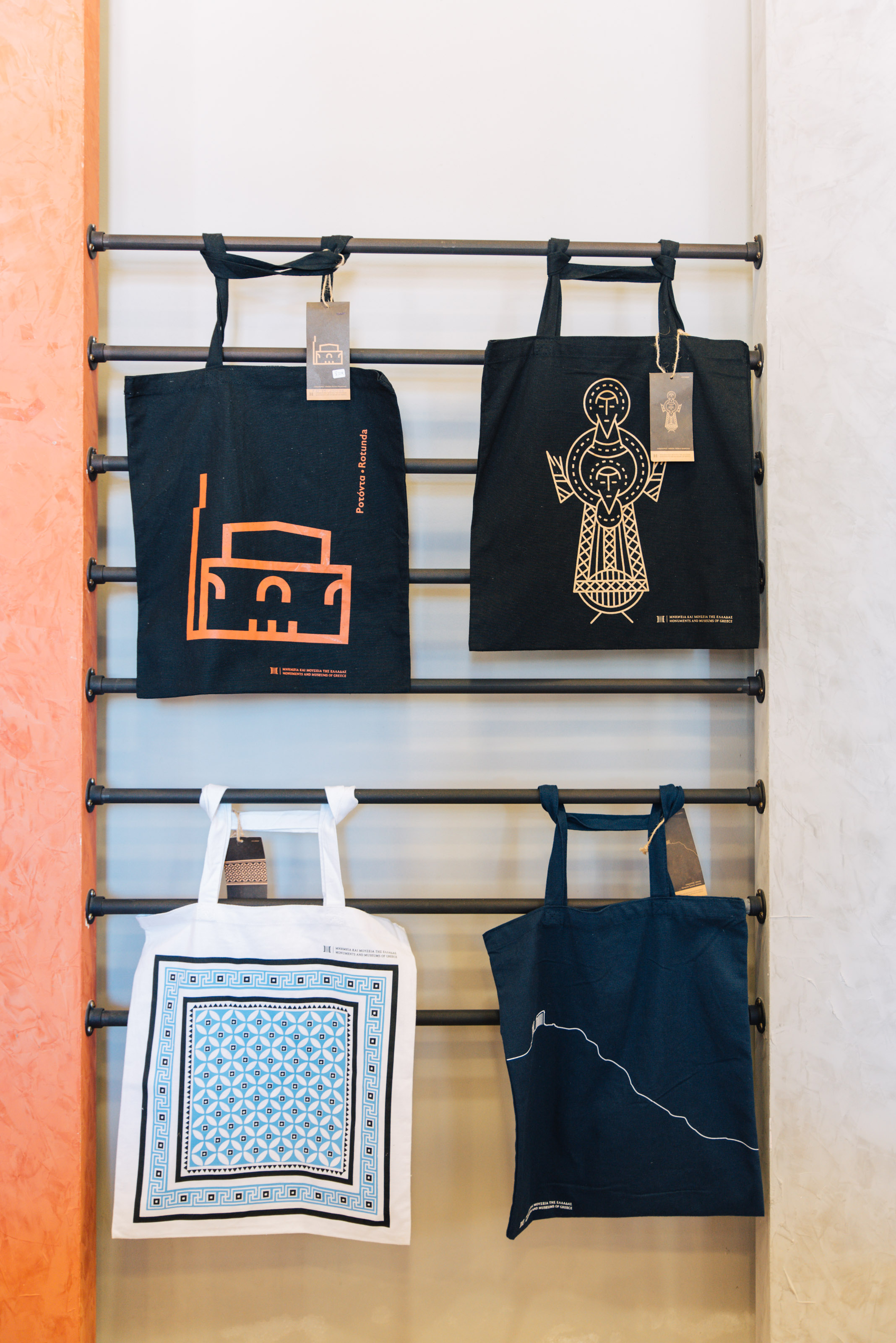 Who would have thought Christian and Byzantine motifs would rock a tote? | Photo: Thomas Gravanis 