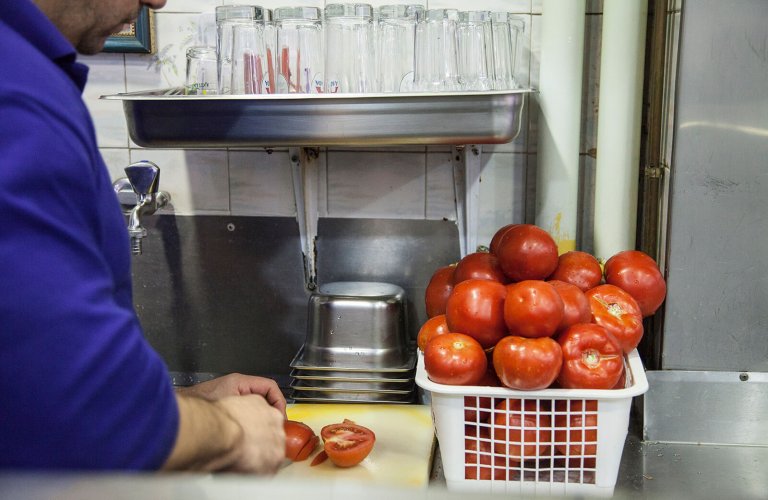 Lefteris o Politis tomatoes