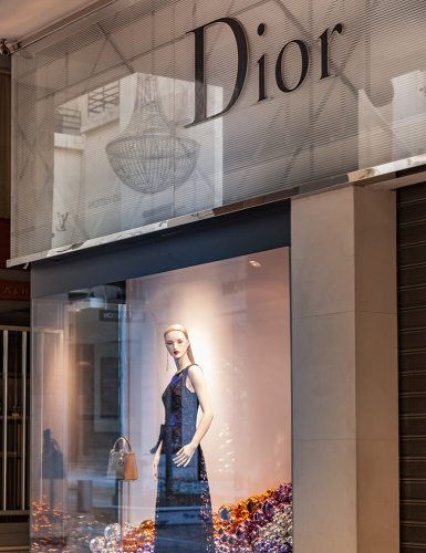 Dior store at Kolonaki, Athens