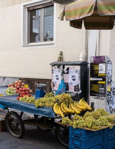 fruit cart exarchia