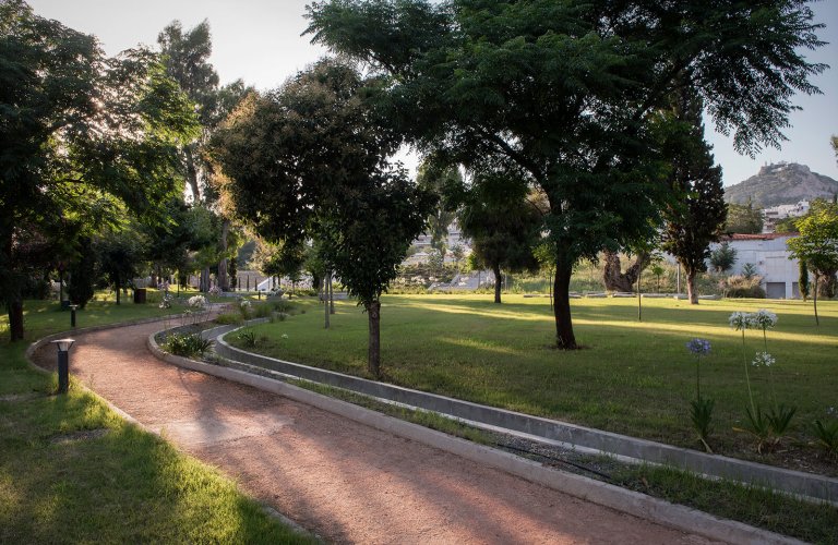 View of the gardens. | Courtesy: The Byzantine and Christian Museum.