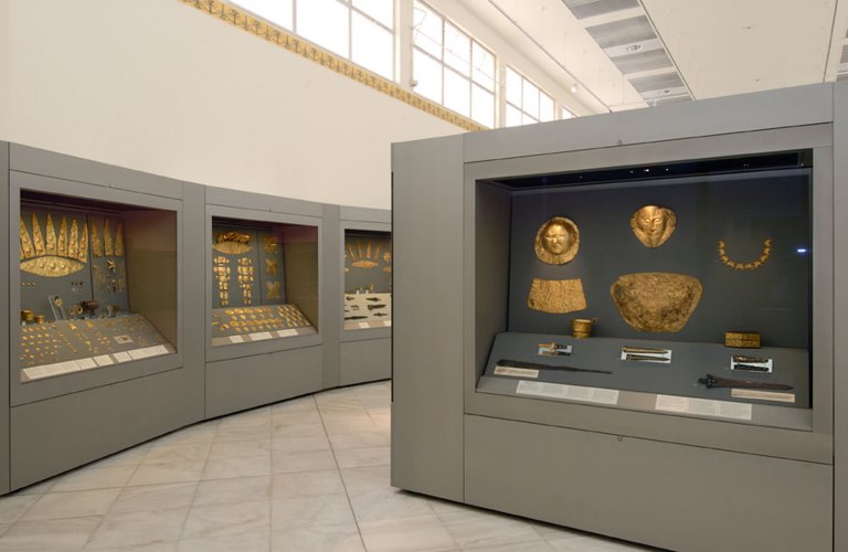 View of the Mycenaean collection. | Courtesy: National Archaelogical Museum