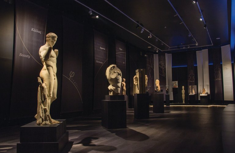 View of the The Countless Aspects of Beauty exhibition. | Courtesy: National Archaelogical Museum