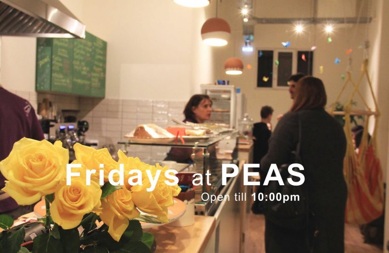 Fridays at peas