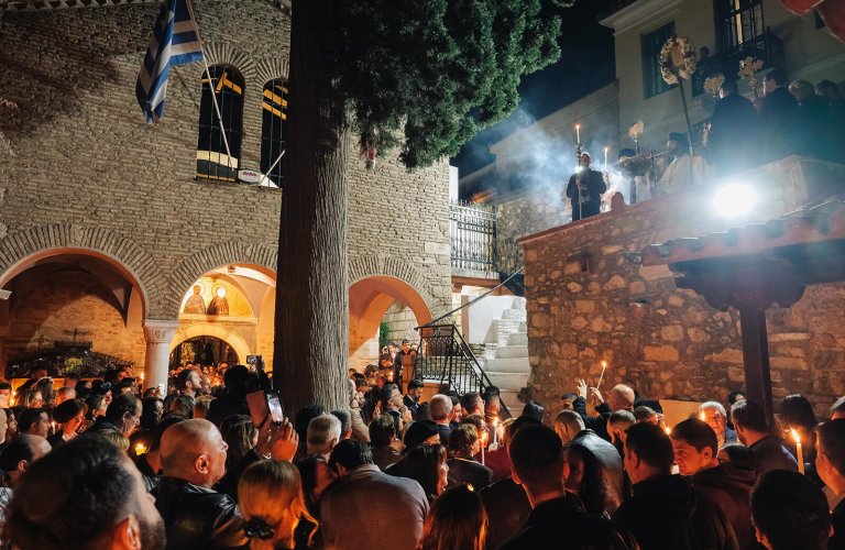 Metohi Panagiou Tafou church Plaka Athens