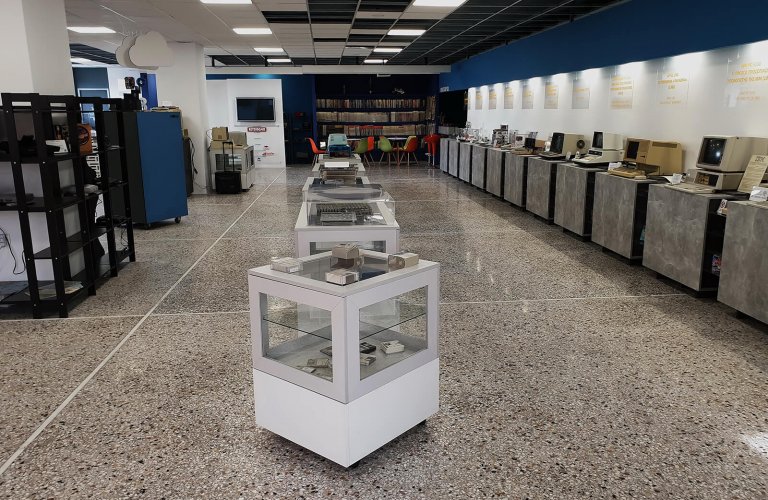 The permanent exhibition of computer hardware. | Courtesy: Hellenic IT Museum