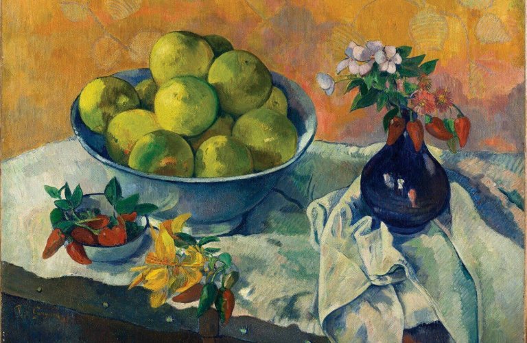 Gauguin Paul, Nature morte aux pamplemousses at the Basil & Elise Goulandris Foundation