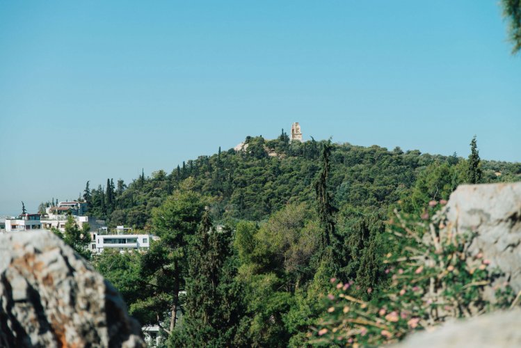 a view of philopappou hill