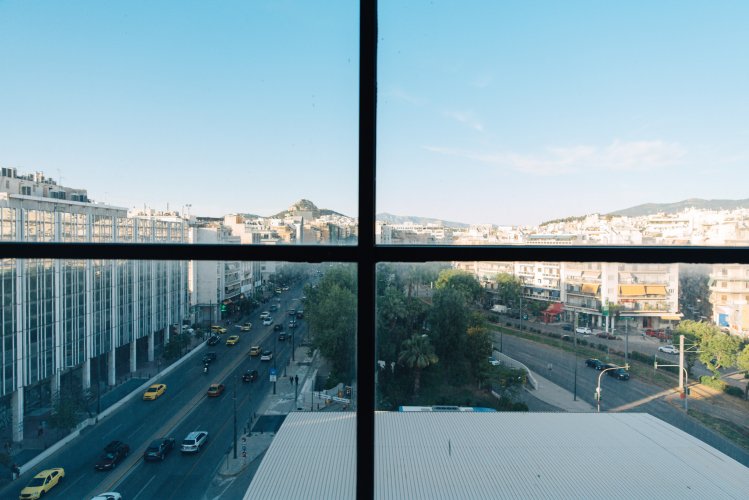 Not a fan of contemporary art? Still visit the EMST for its view. | Photo: Thomas Gravanis