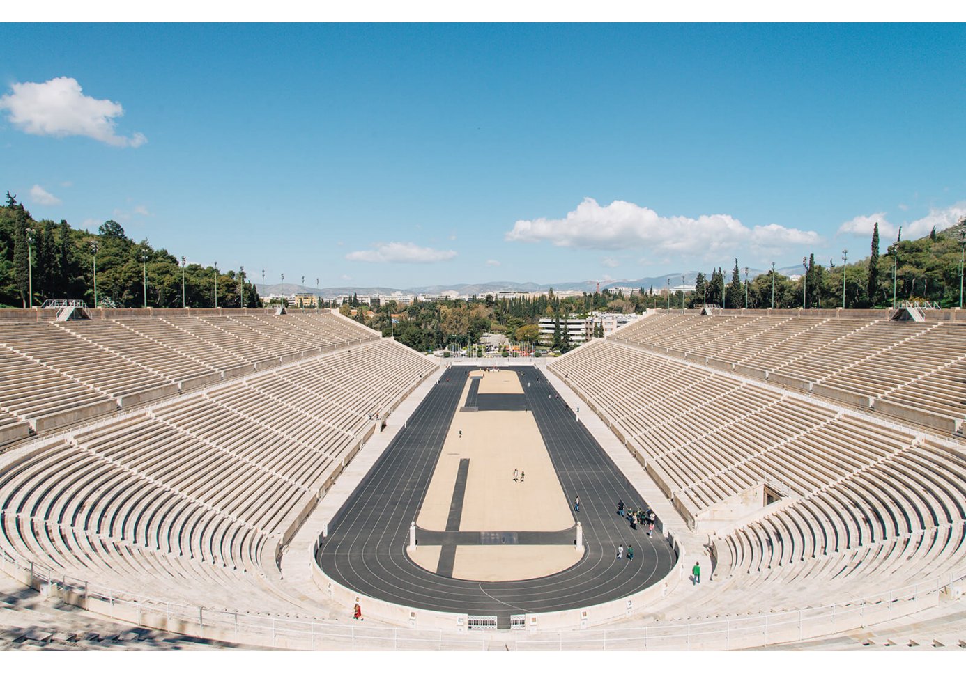 The Panathenaic Stadium in Athens