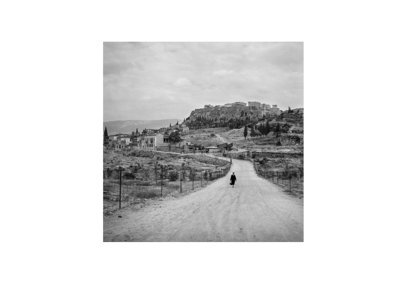 The Acropolis taken from the ancient Agora, by Robert McCabe.